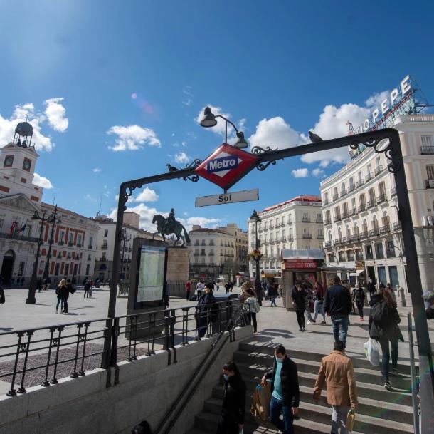 Exclusive Balcony Plaza Mayor Lejlighed Madrid Eksteriør billede
